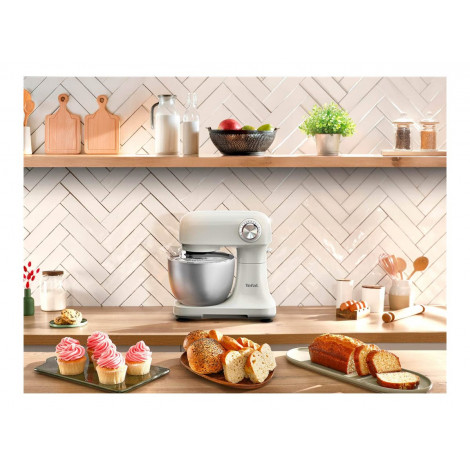 TEFAL QB140AF0 Bake Easy | Kitchen Machine | 500 W | Number of speeds 12 | Bowl capacity 3.5 L | Beige