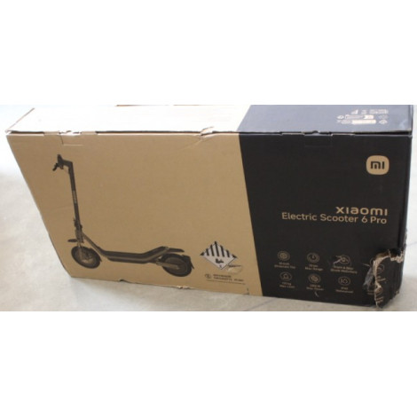 SALE OUT. Xiaomi Electric Scooter 6 Pro GL | Xiaomi 23 month(s) | DAMAGED PACKAGING