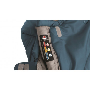 Robens | Spire I | Sleeping Bag | 220 x 80 x 50 cm | -17/4 C | Left Zipper | Ocean Blue