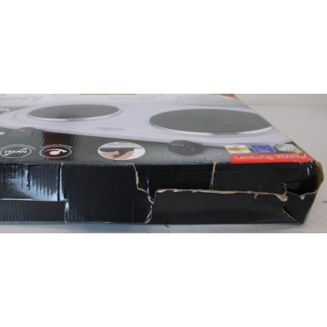 SALE OUT. Camry | CR 6511 | Number of burners/cooking zones 2 | Rotary knobs | Electric | Stainless steel | DAMAGED PACKAGING