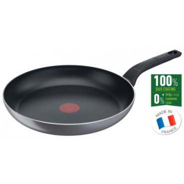TEFAL | Frying Pan | B5690453 Easy Plus | Frying | Diameter 24 cm | Not suitable for induction hob | Fixed handle