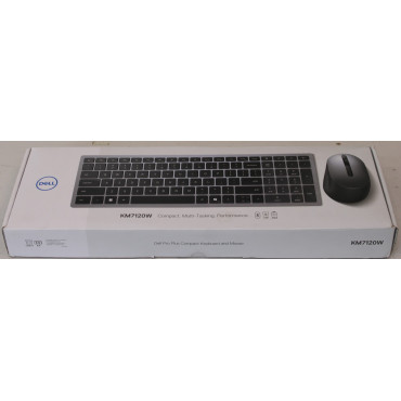 SALE OUT. | Dell | Keyboard and Mouse | KM7120W | Wireless | 2.4 GHz, Bluetooth 5.0 | Batteries included | Bluetooth | Wireless 