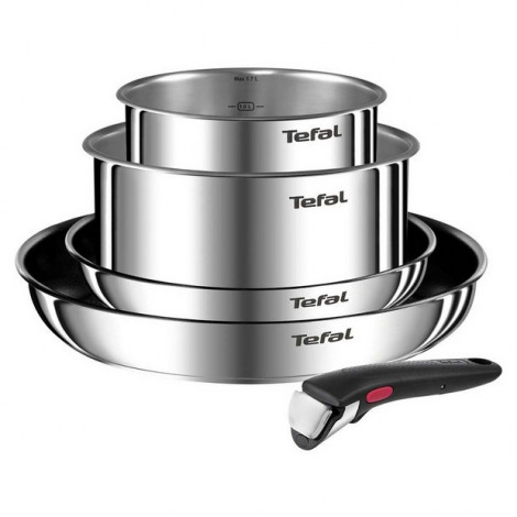 TEFAL | Ingenio Emotion 5-piece Set | L897S574 | Frying | Diameter 16/20/22/28 cm | Suitable for induction hob | Removable handl