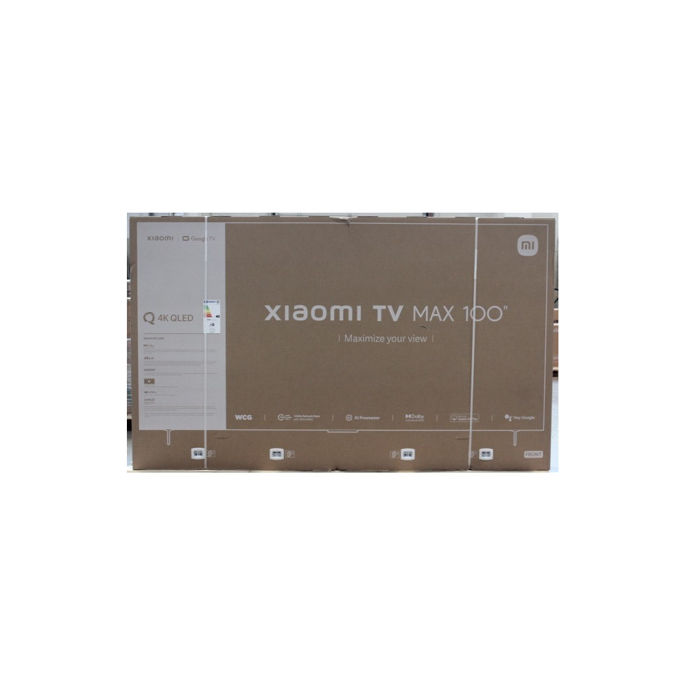 SALE OUT. Xiaomi TV Max 2025 100" (3840 2160) | Xiaomi | TV | Max 2025 | 100 | Smart TV | Google TV | UHD | Grey | DAMAGED PACKA
