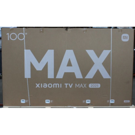 SALE OUT. Xiaomi TV Max 2025 100" (3840 2160) | Xiaomi | TV | Max 2025 | 100 | Smart TV | Google TV | UHD | Grey | DAMAGED PACKA