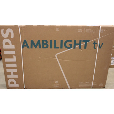 SALE OUT. Philips 65PUS8510/12 65" (164cm) QLED 4K Ambilight TV | Philips 65PUS8510/12 | 65 | Smart TV | TITAN OS | UHD | Black 