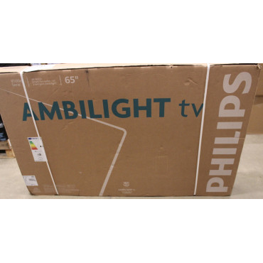 SALE OUT. Philips 65PUS8510/12 65" (164cm) QLED 4K Ambilight TV | Philips 65PUS8510/12 | 65 | Smart TV | TITAN OS | UHD | Black 
