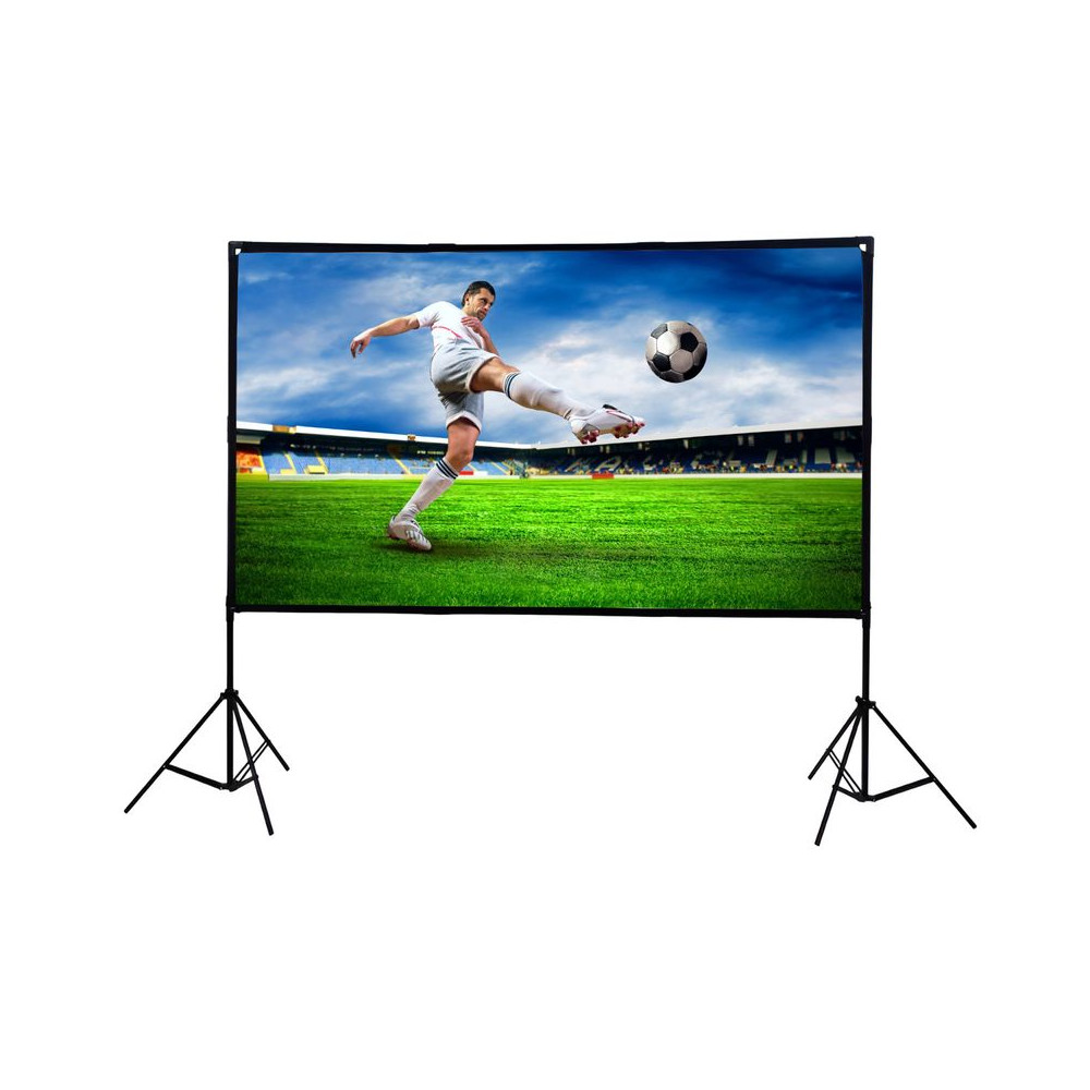 Extralink | Foldable Projection Screen, 186 x 105 cm | Diagonal 84 " | White