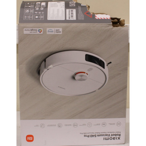 SALE OUT. Xiaomi Robot Vacuum S40 Pro EU | Xiaomi Robot Vacuum S40 Pro EU | Wet&Dry | 5200 mAh | Dust capacity 0.43 L | 15000 Pa