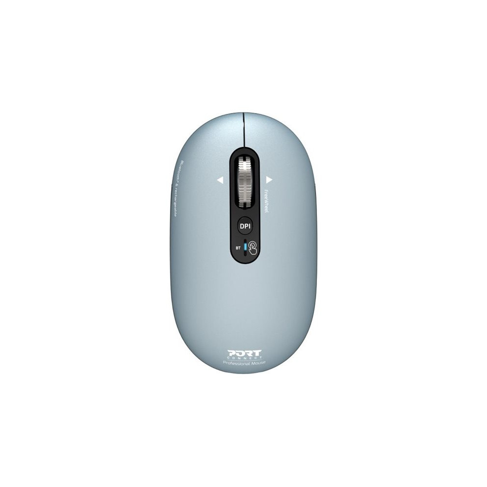 PORT CONNECT Mouse | PURE MAC | Wireless | Bluetooth | Pastel Blue