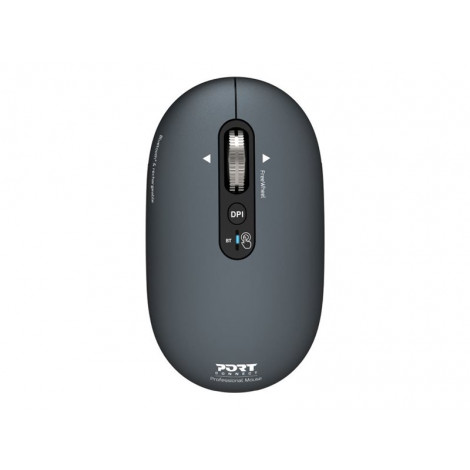 PORT CONNECT Mouse | PURE MAC | Wireless | Bluetooth | Gray