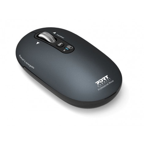 PORT CONNECT Mouse | PURE MAC | Wireless | Bluetooth | Gray