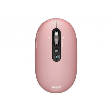 PORT CONNECT Mouse | PURE MAC | Wireless | Bluetooth | Pink