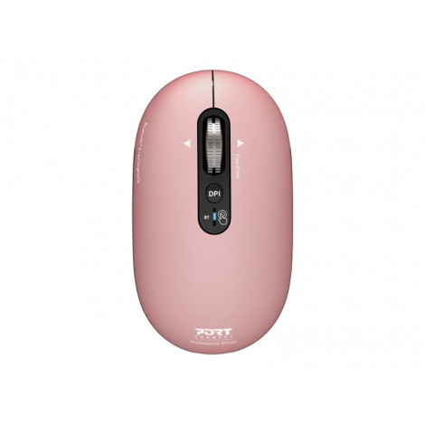 PORT CONNECT Mouse | PURE MAC | Wireless | Bluetooth | Pink