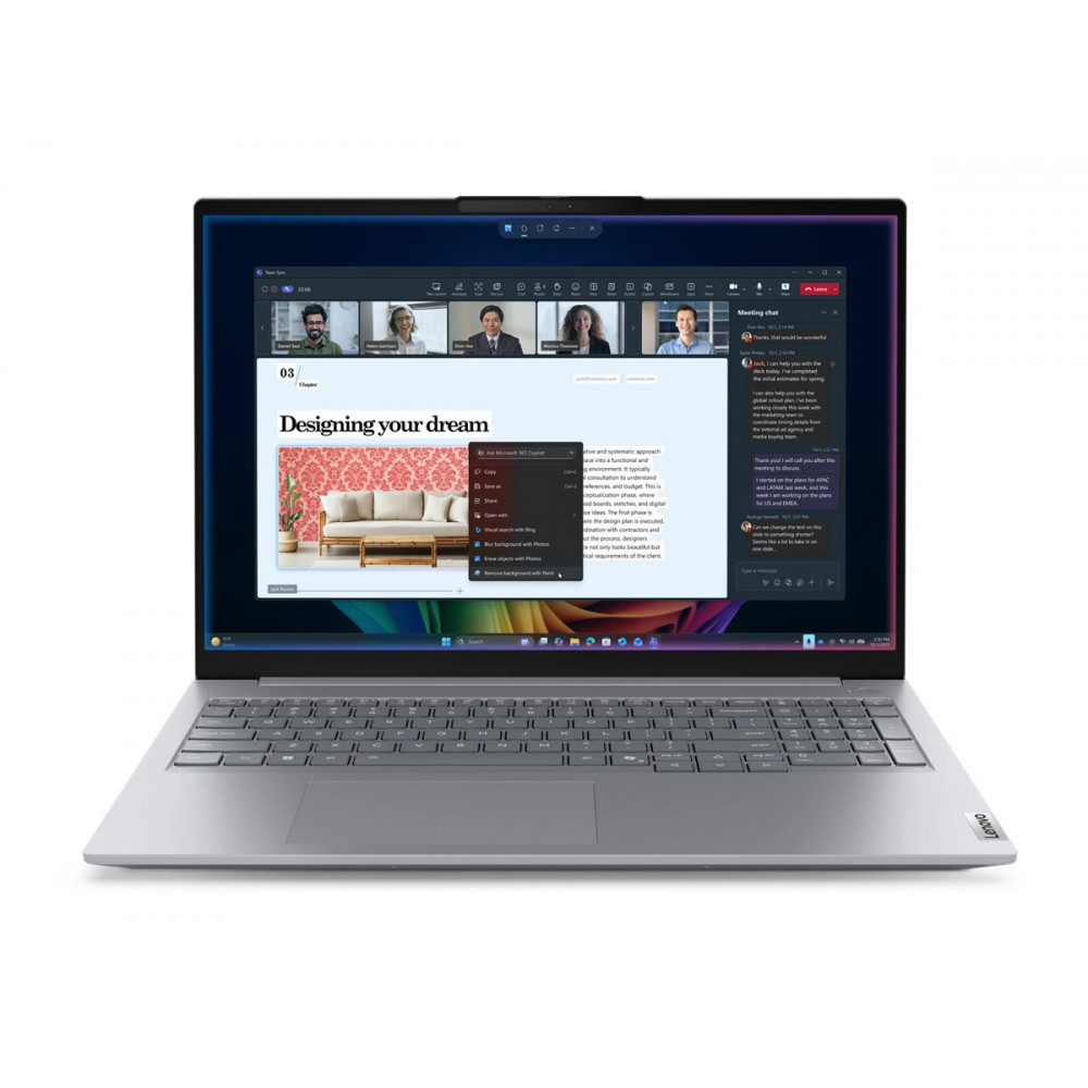 Lenovo ThinkBook 16 G9 IPL Intel | Arctic Grey | 16 " | IPS | WUXGA | 1920 x 1200 pixels | Anti-glare | Intel Core Ultra 5 | 325