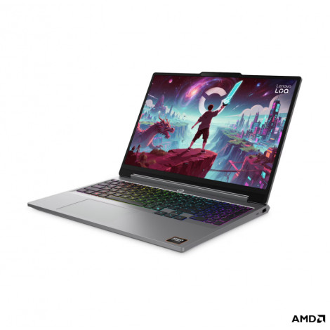 Lenovo LOQ 15AHP11 AMD | Luna Grey | 15.3 " | IPS | WUXGA | 1920 x 1200 pixels | Anti-glare | AMD Ryzen 7 | 250 | 16 GB | SODIMM