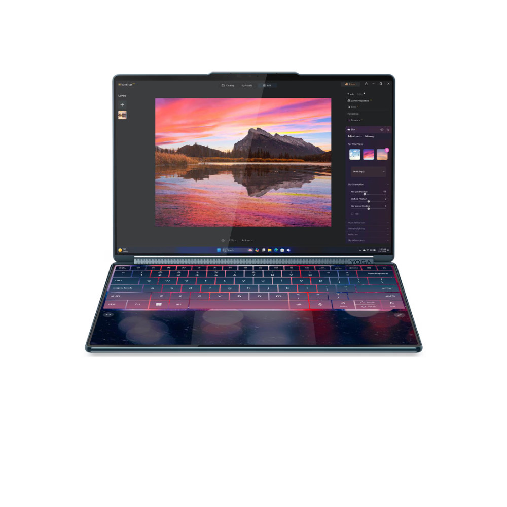 Lenovo Yoga Book 9 14IAH10 Intel | Tidal Teal | 2x14 " | OLED | Touchscreen | 2.8K WQXGA+ | 2880 x 1800 pixels | Intel Core Ultr