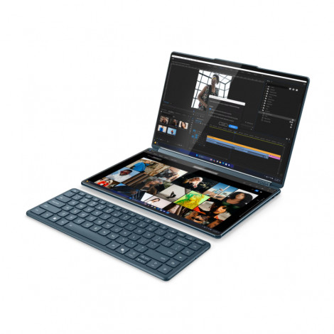 Lenovo Yoga Book 9 14IAH10 Intel | Tidal Teal | 2x14 " | OLED | Touchscreen | 2.8K WQXGA+ | 2880 x 1800 pixels | Intel Core Ultr