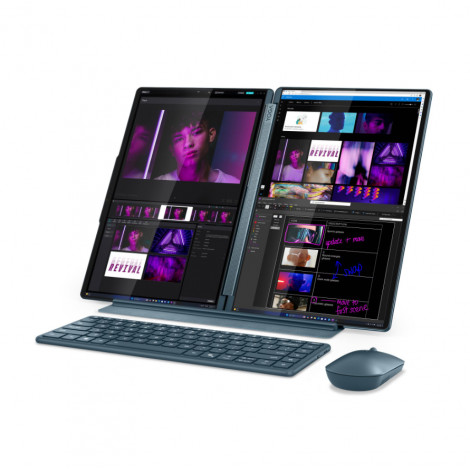 Lenovo Yoga Book 9 14IAH10 Intel | Tidal Teal | 2x14 " | OLED | Touchscreen | 2.8K WQXGA+ | 2880 x 1800 pixels | Intel Core Ultr