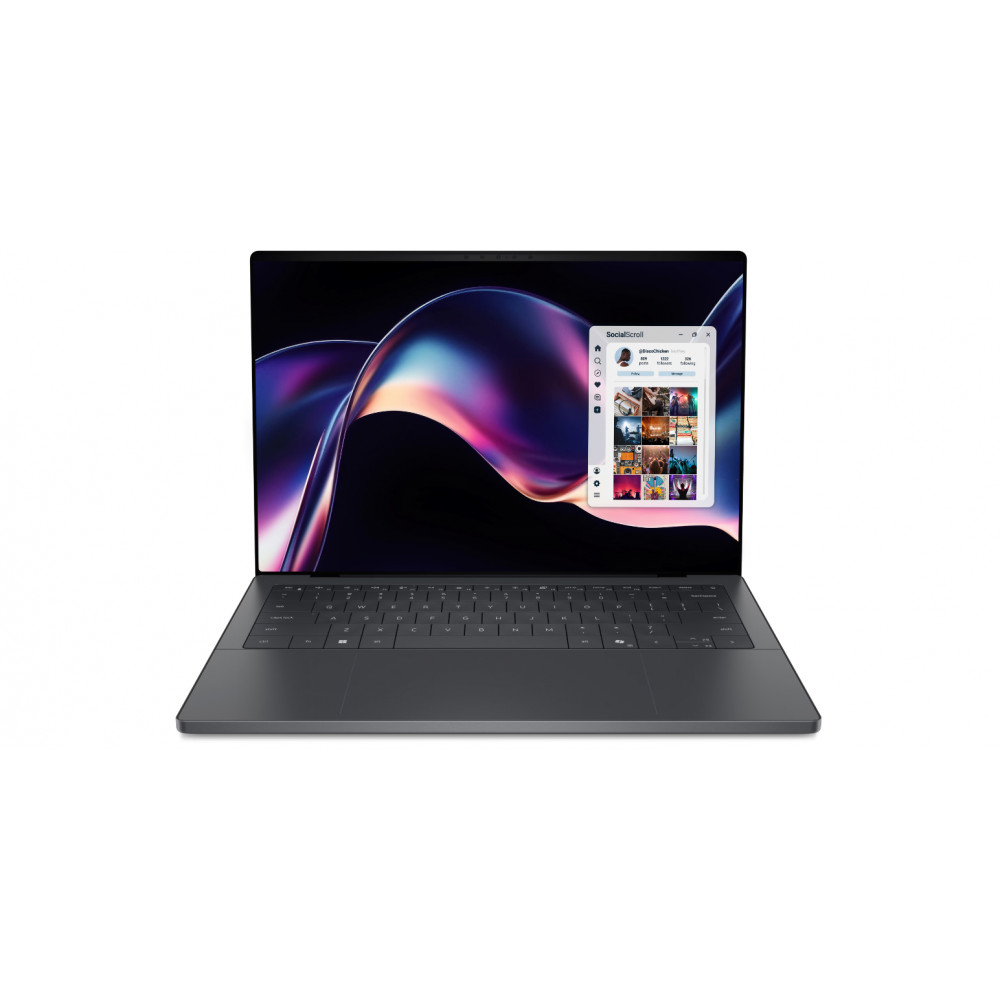 Dell XPS 14 DA14260 | Graphite | 14 " | Touchscreen | 2.8K | Intel Core Ultra X7 | 358H | 32 GB | LPDDR5x | Solid-state drive ca