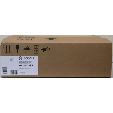 SALE OUT. Bosch | Recirculation kit S and L-bow (60cm) | HEZ9VDKR1 | Black | DAMAGED PACKAGING, SCRATCHED PARTS