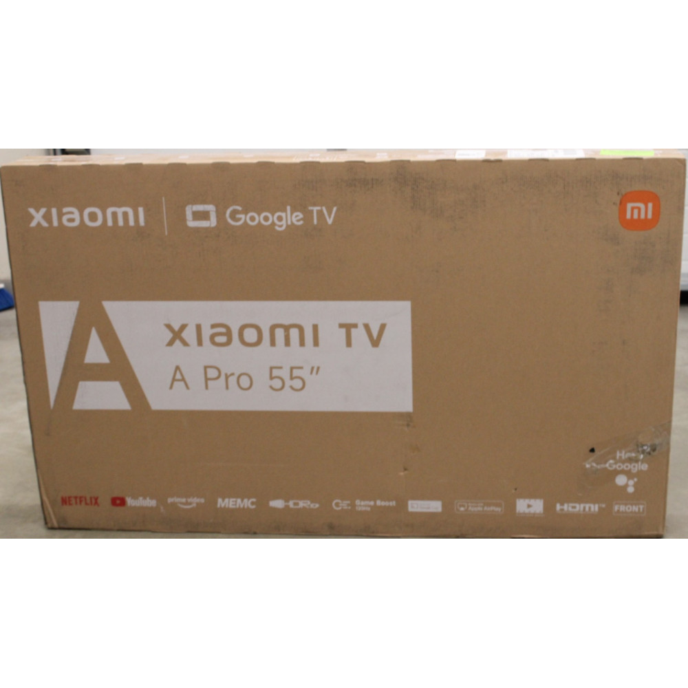 SALE OUT. Xiaomi QLED TV A Pro 2026 55'' | SALE OUT. Xiaomi QLED TV A Pro 2026 | 55 | Smart TV | Google TV | 4K UHD | DAMAGED PA
