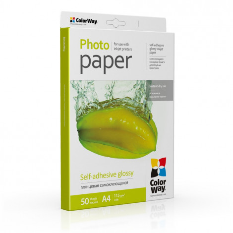 Self-adhesive Photo Paper | Glossy | 115-80 g/m | A4
