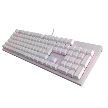 Genesis THOR 303 | Mechanical Gaming Keyboard | Wired | US | White | USB Type-A | Outemu Peach Silent