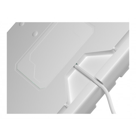 Genesis THOR 303 | Mechanical Gaming Keyboard | Wired | US | White | USB Type-A | Outemu Peach Silent