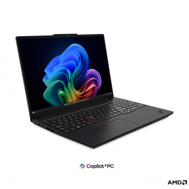 Lenovo ThinkPad T16 G5 AMD | Black | 16 " | IPS | WUXGA | 1920 x 1200 pixels | Anti-glare | AMD Ryzen AI 5 PRO | 440 | 16 GB | S