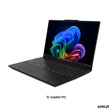 Lenovo ThinkPad T16 G5 AMD | Black | 16 " | IPS | 1920 x 1200 pixels | WUXGA | Anti-glare | AMD Ryzen AI 5 PRO | 440 | 16 GB | S