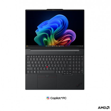 Lenovo ThinkPad T16 G5 AMD | Black | 16 " | IPS | 1920 x 1200 pixels | WUXGA | Anti-glare | AMD Ryzen AI 5 PRO | 440 | 16 GB | S