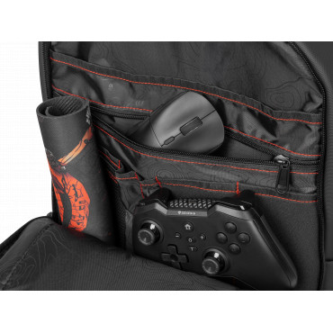 Genesis Pallad 510 | Fits up to size 17.3 " | Backpack | Shoulder strap | Black