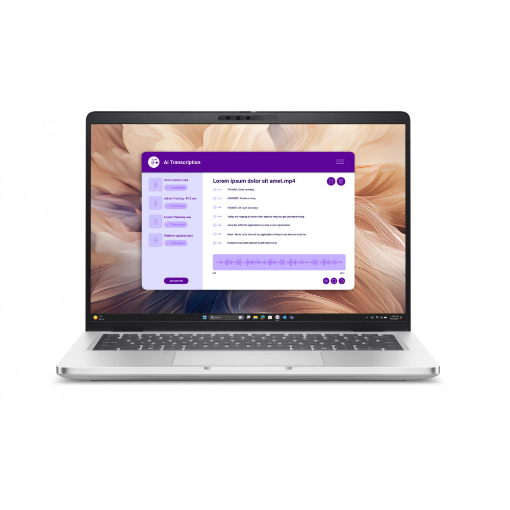 Dell Pro 14 Plus PB14250 | 14 " | IPS | FHD+ | 1920 x 1200 pixels | Anti-glare | Intel Core Ultra 7 | 255U | 16 GB | DDR5 | Soli