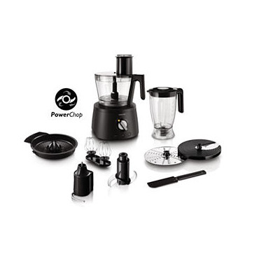 Philips | Avance Collection | Food processor | Food procesor | Bowl capacity 2.2 L | 1000 W | Black