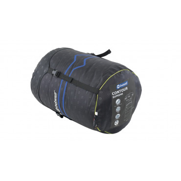 Outwell | Contour Supreme | Sleeping Bag | 220 x 85 cm | -20/13 C | Left Zipper