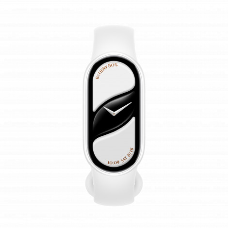 Xiaomi Smart Band 10 Ceramic Edition | AMOLED | Waterproof | Bluetooth | Pearl White