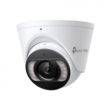 TP-LINK | VIGI 8MP Full-Color Network Camera | InSight S485 | Turret | 8 MP | 2.8mm | IP67 | H.265+ | Micro SD, Max. 512 GB