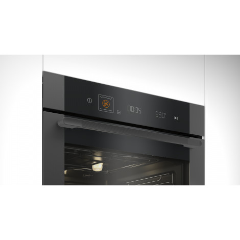 BEKO Oven | MBBIM10600MTPSWE | 72 L | Electric | Pyrolysis | Electronic | Steam function | Height 59.5 cm | Width 59.4 cm | Blac