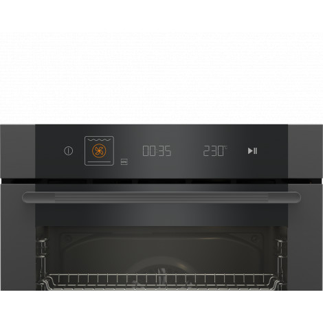 BEKO Oven | MBBIM10600MTPSWE | 72 L | Electric | Pyrolysis | Electronic | Steam function | Height 59.5 cm | Width 59.4 cm | Blac