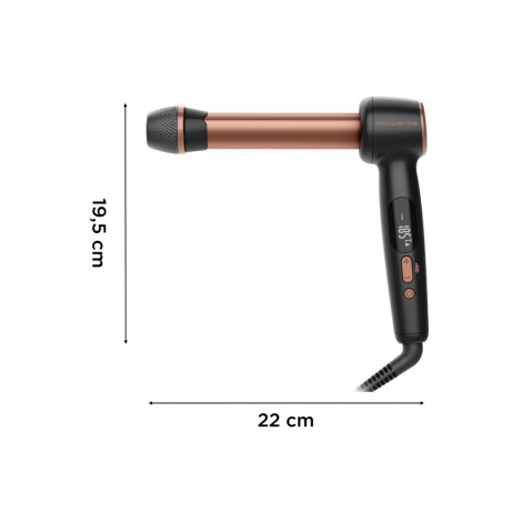 Rowenta CF4620E0 | Twist Curl Curling Iron | Ceramic heating system | Ion conditioning | Barrel diameter 27, 32. 38 mm | Tempera