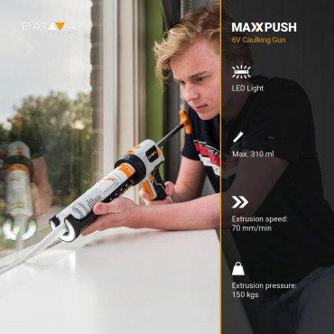 Batavia B.V. Maxxpush caulking gun with LED