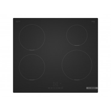 Bosch PIE61ABB5E Hob, Induction, Number of burners/cooking zones 4, 60 cm, Black | Bosch