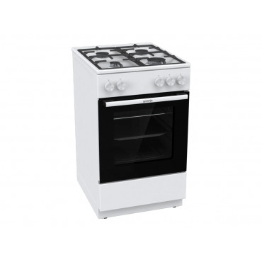 Gorenje GG5A10WFFM | Cooker | Hob type Gas | Oven type Gas | White | Width 50 cm | Grilling | Depth 59.4 cm | 70 L