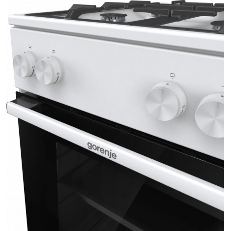 Gorenje GG5A10WFFM | Cooker | Hob type Gas | Oven type Gas | White | Width 50 cm | Grilling | Depth 59.4 cm | 70 L