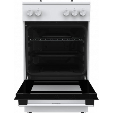 Gorenje GG5A10WFFM | Cooker | Hob type Gas | Oven type Gas | White | Width 50 cm | Grilling | Depth 59.4 cm | 70 L