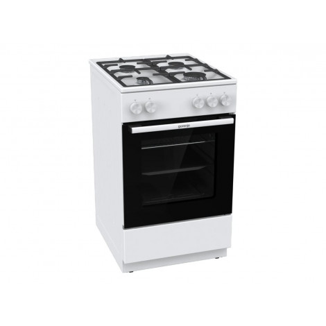 Gorenje GG5A10WFFM | Cooker | Hob type Gas | Oven type Gas | White | Width 50 cm | Grilling | Depth 59.4 cm | 70 L