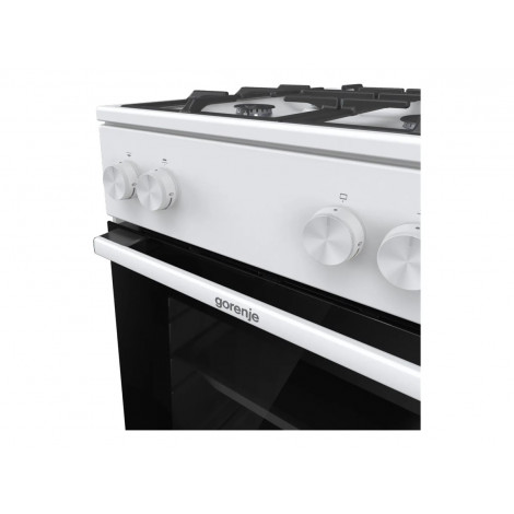 Gorenje GG5A10WFFM | Cooker | Hob type Gas | Oven type Gas | White | Width 50 cm | Grilling | Depth 59.4 cm | 70 L