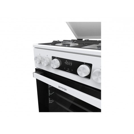Gorenje GK5C42WF-B | Cooker | Hob type Gas | Oven type Electric | White | Width 50 cm | Grilling | Depth 59.4 cm | 70 L