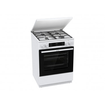 Gorenje GK6C5WF | Cooker | Hob type Gas | Oven type Electric | White | Width 60 cm | Grilling | Depth 60 cm | 71 L